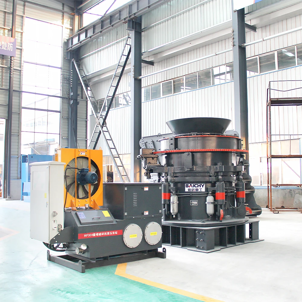 Big Capacity HP Hydraulic Cone Crusher Manufacturer HP200 Stone Crushing Machine HP Series Hydraulic Cone Crusher