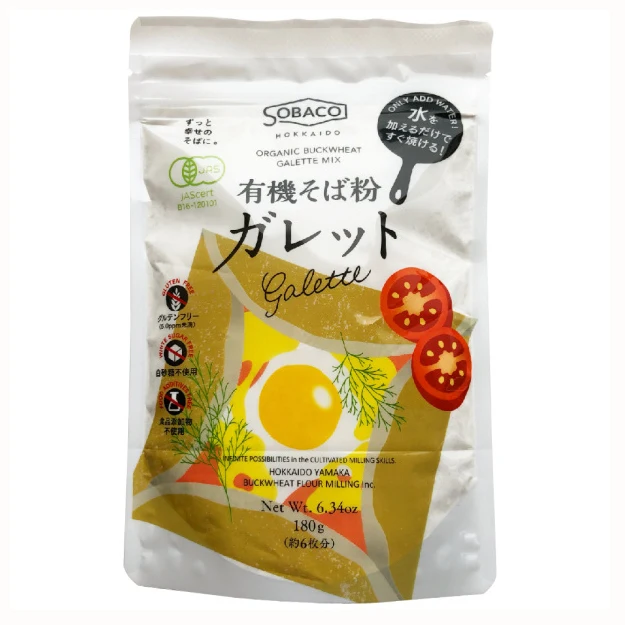 Japanese organic pancake powder buckwheat flour food ingredients
