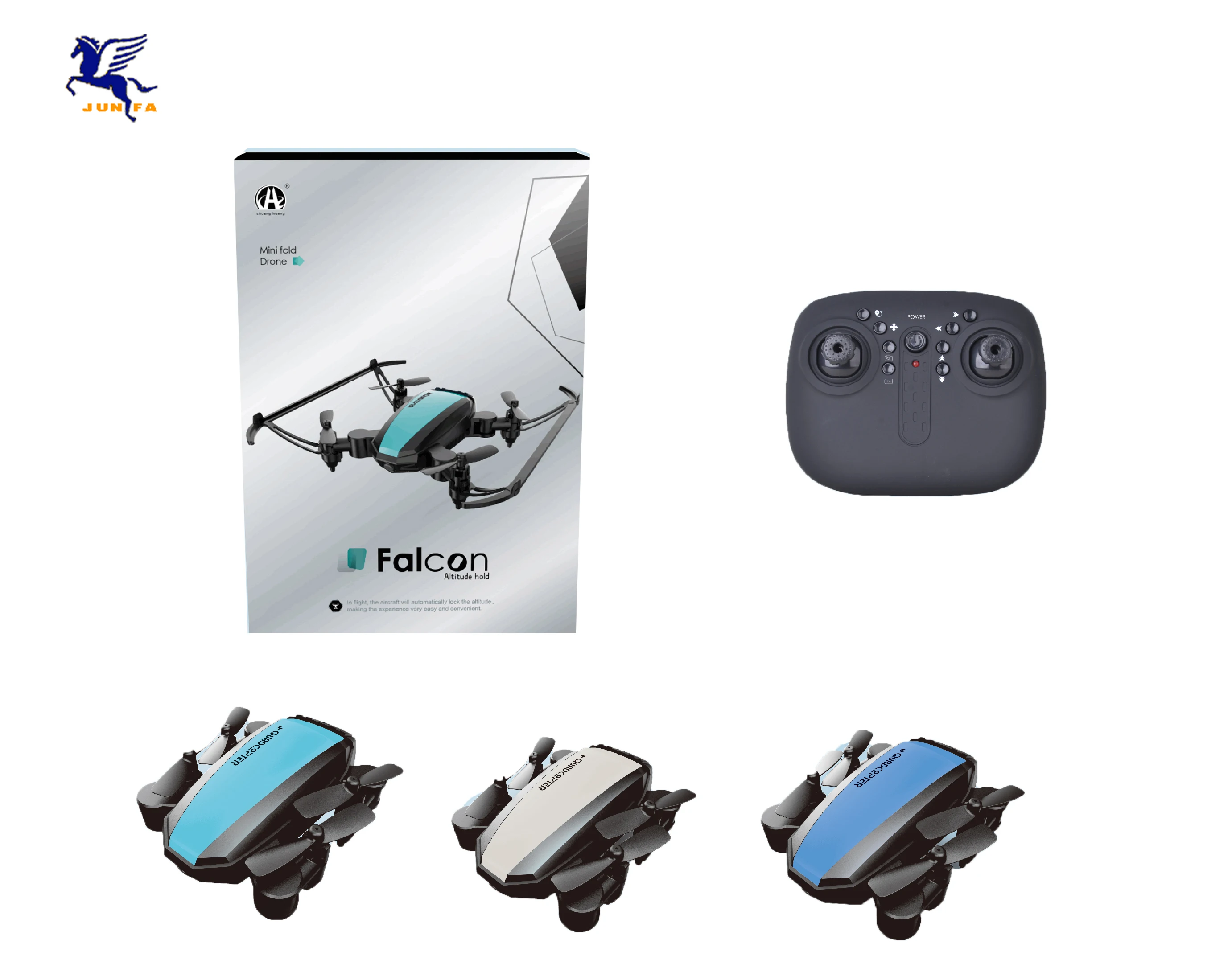 Mini Drone WiFi Aerial Photography RC Helicopters Toy Adult Kids Blue Gray Foldable Quadcopter Aircraft High Quality Gifts