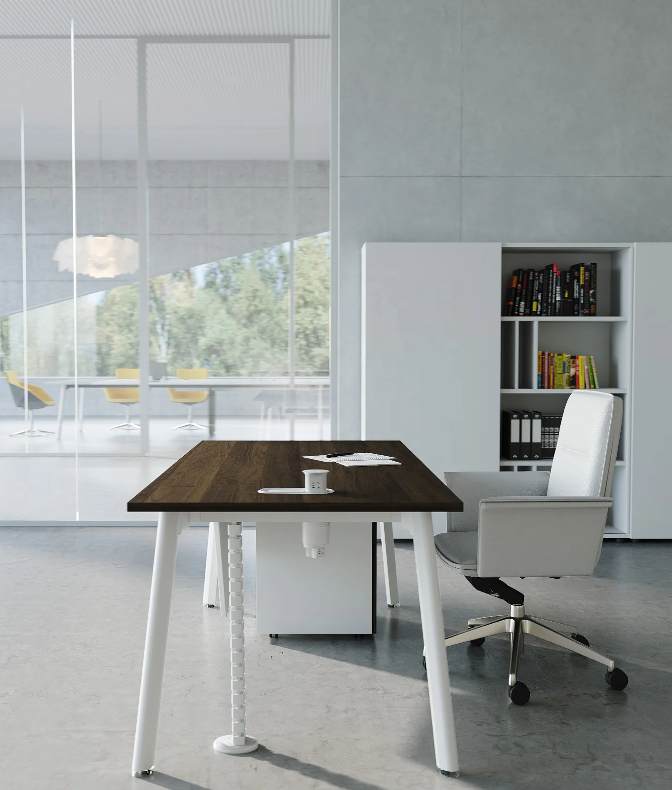 2021 Customize Smart Office Luxury commercial office building  complete series wood Metal all in one smart work 5 star product