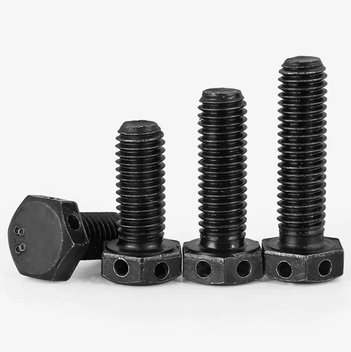 Shanghai hardware 10 9 12 класса шестигранный болт с отверстием для головки