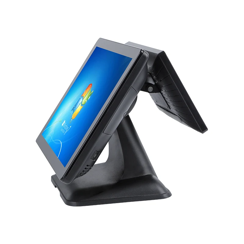 All In One Electronic supermarket aibao cash register with metal stand