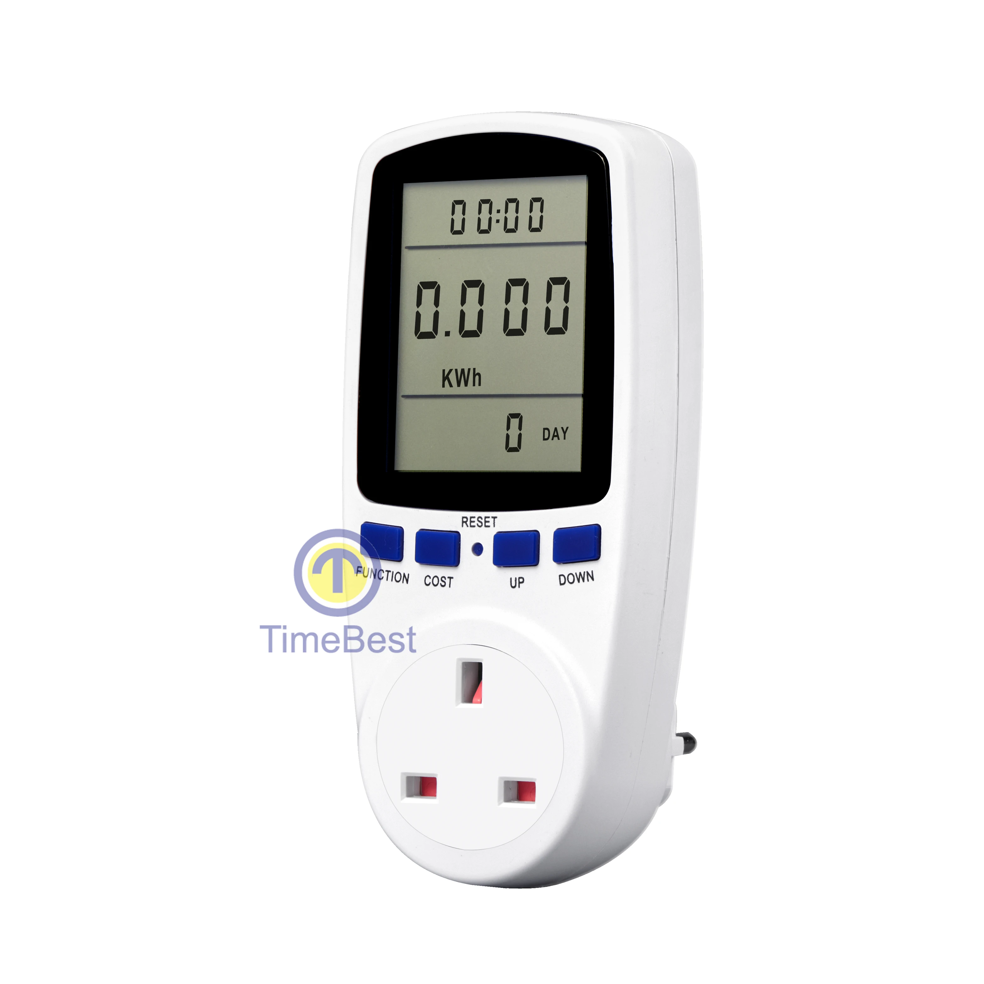 Hot Sell 240V plug power home meter timer power socket