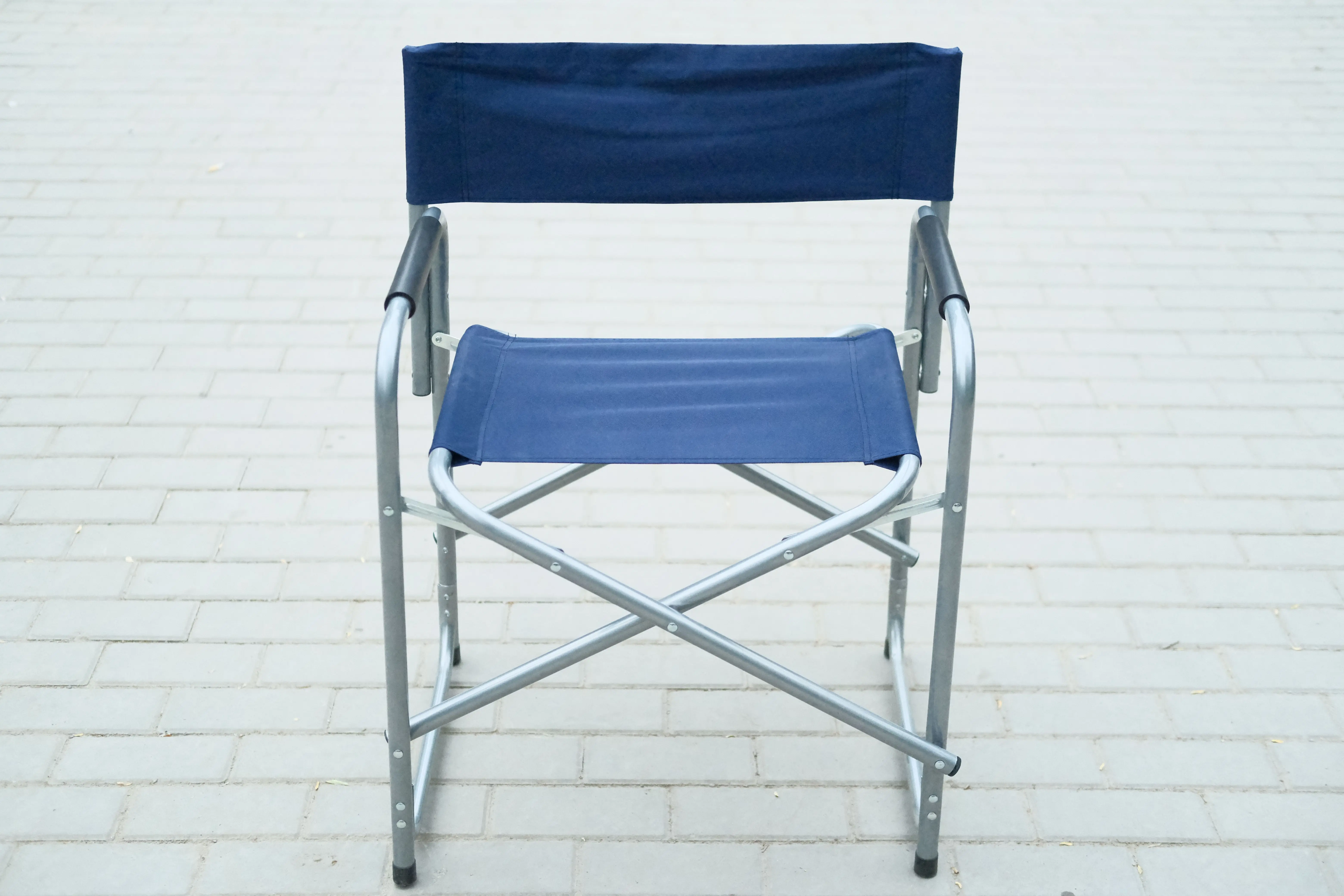 Director Chair Portable Makeup Artist Chair Modern Design Heavy Duty Folding with Lightweight Frame for Home Metal Garden Chair