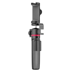 Aluminum travel Mini Folded Selfie Stick and Camera mobile Phone Tripod Detachable Remote control Selfie Stick Tripod