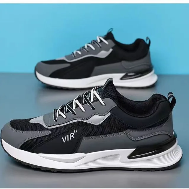 Hot Sale Spring New Trendy Mens Shoes Fashion Casual Mens Sports Shoes Mesh Lightweight Mens Running Shoes