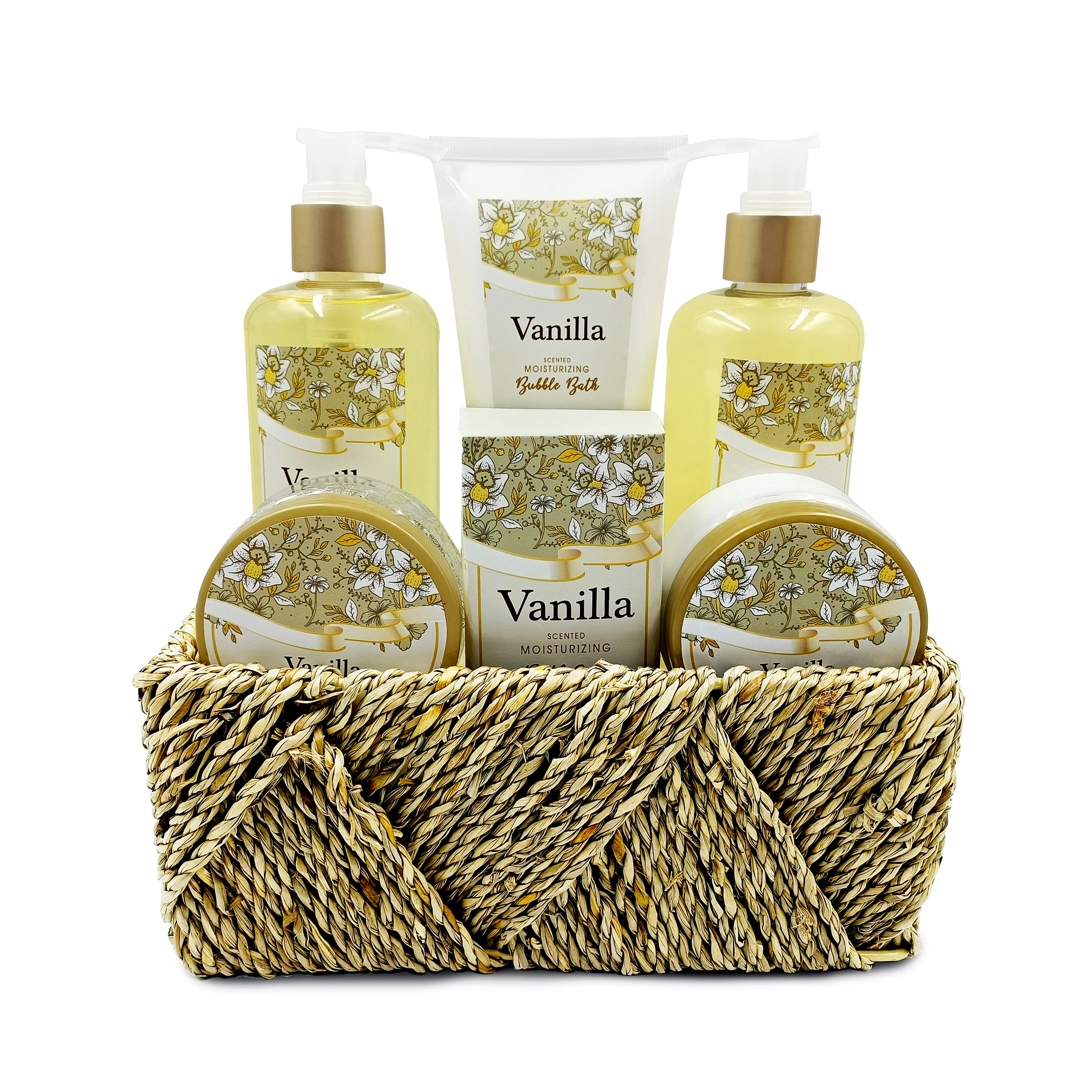 OEM/ODM Vanilla Blush Beauty Natur Vegan Body Cream Set for Women