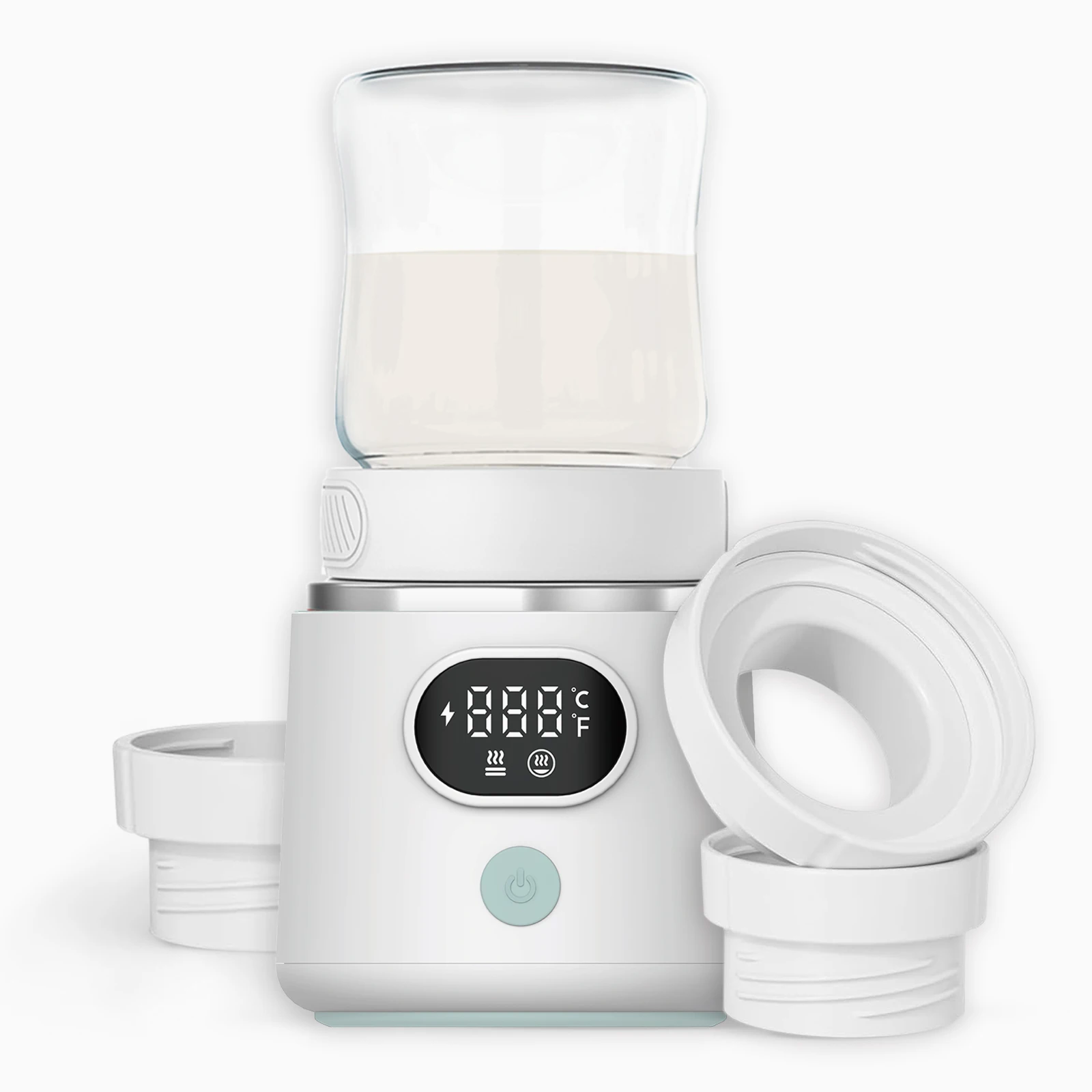 Dropshipping small size design Baby Milk Bottle Warmer Portable Bottle Wireless Warmer Thermostat Portable Bottle Warmer