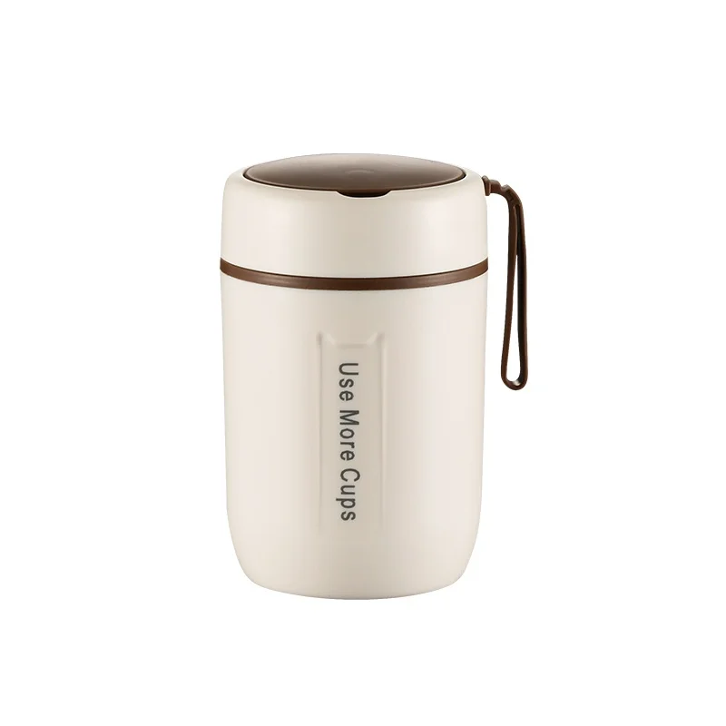 Portable 304 Stainless Steel Thermal Soup Cup Insulted Reusable Food Storage  Breakfast cup soup flask Food Flask Jar