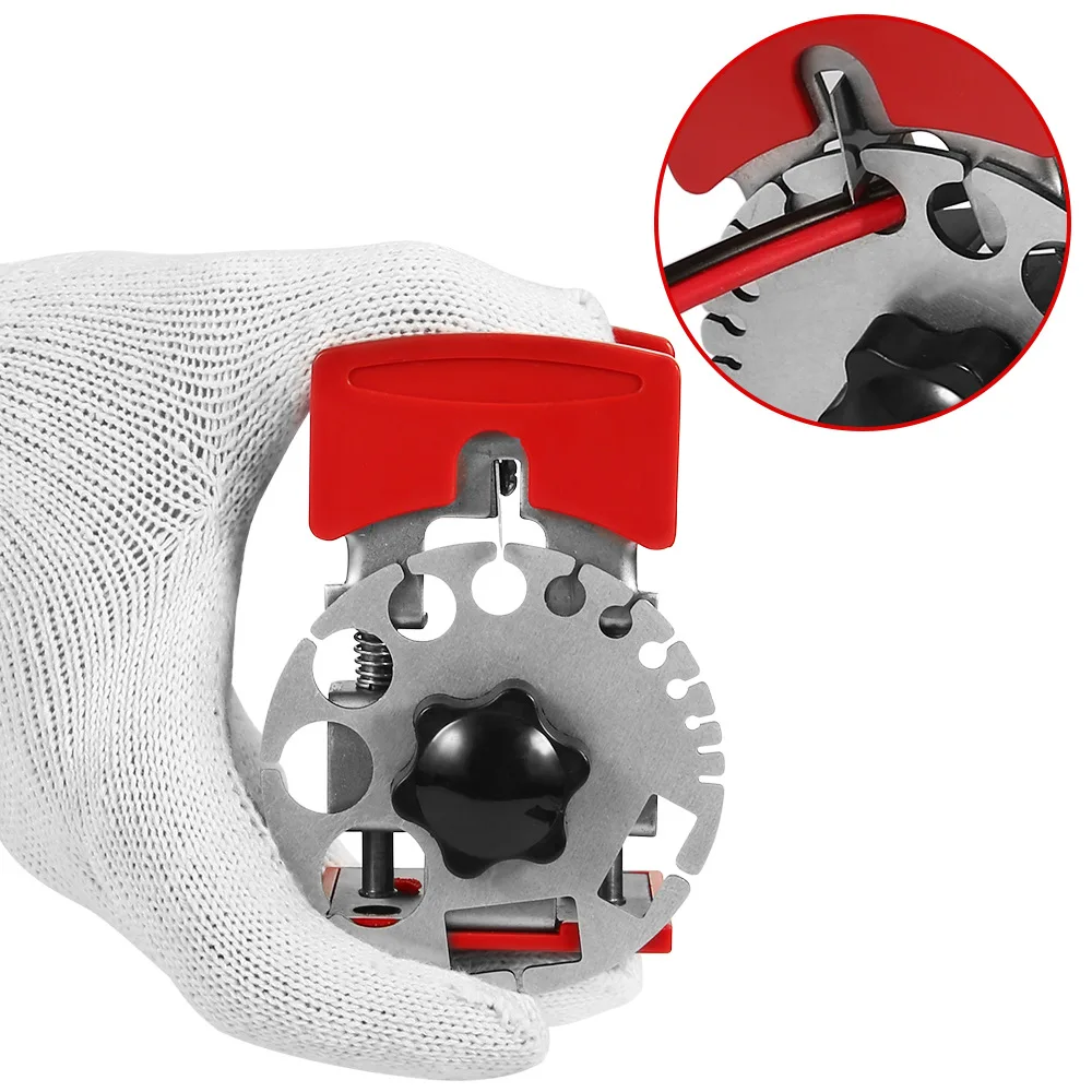 Wire Electrician Cable Cutter Universal Handheld Quick Stripper Portable Electric Wire Stripper Multi-Tool Crimping Tool