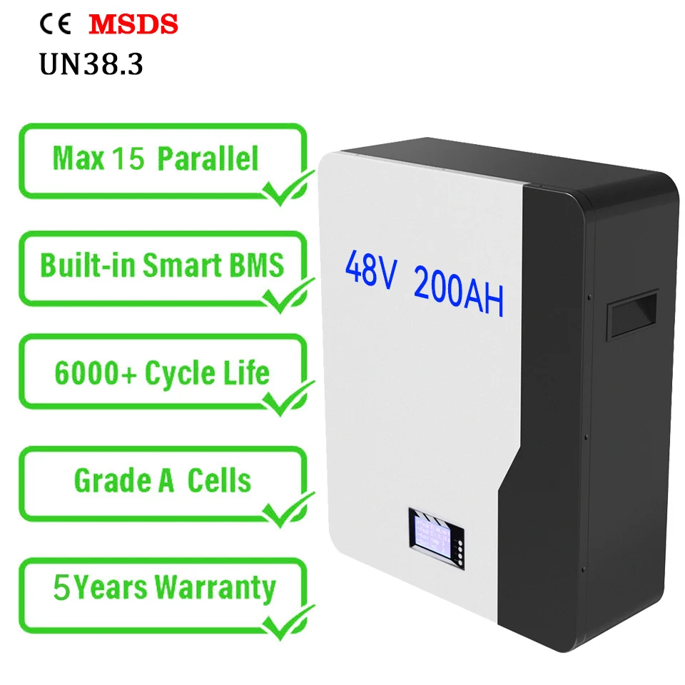 Energy Storage Battery All in One Lifepo4 Battery Pack 5Kwh 10Kwh 20Kwh 48V Home Replace