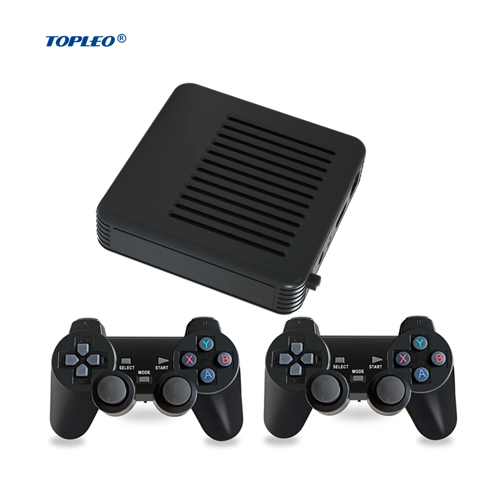 Topleo retro video android game box With dual joystick P3 gamepad game console boxing machine tv game box