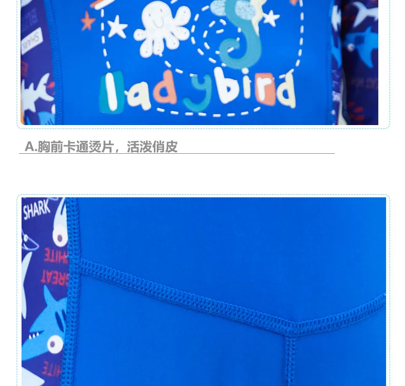 Long Sleeve Baby Boys Girls one piece bikini swimwear Rash Guard Sun Protected Kids & Toddler swimming wetsuit