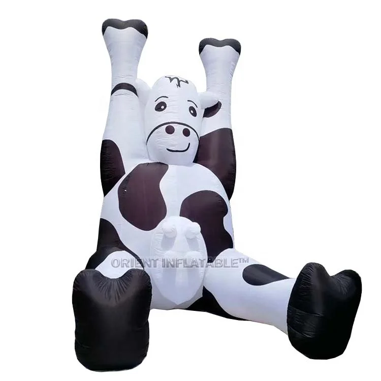 Рекламная надувная корова существо для привлечения внимание рекламы n