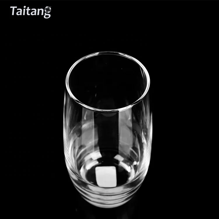 Factory Manufacturing Crystal Glassware Heavy Tall Highball Straight Water Glass Cups Glassware Drinking