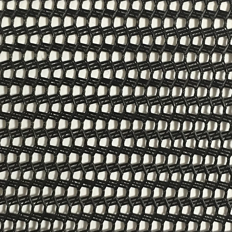 Hot sale 100% polyester 110GSM mesh fabric for fishing hat headgear