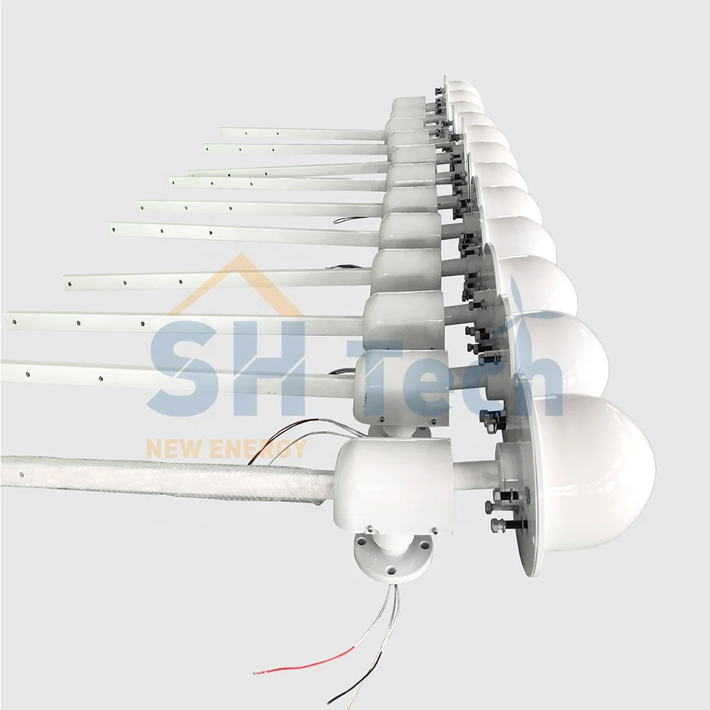 High Efficiency Farm 1kw 48v 2KW 3KW 5KW 10KW  horizontal wind generator kit