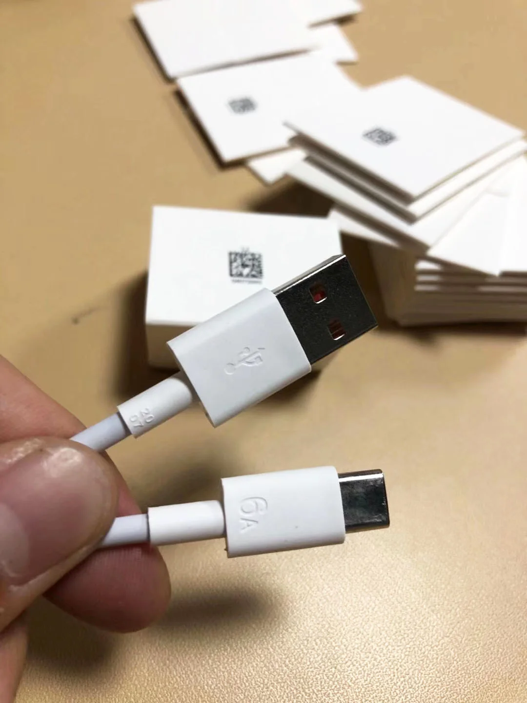 New trending 6A 66w  flash charging usb c charger cable for Samsung 65w Fast charging wire 6A cable data c type cable for huawei