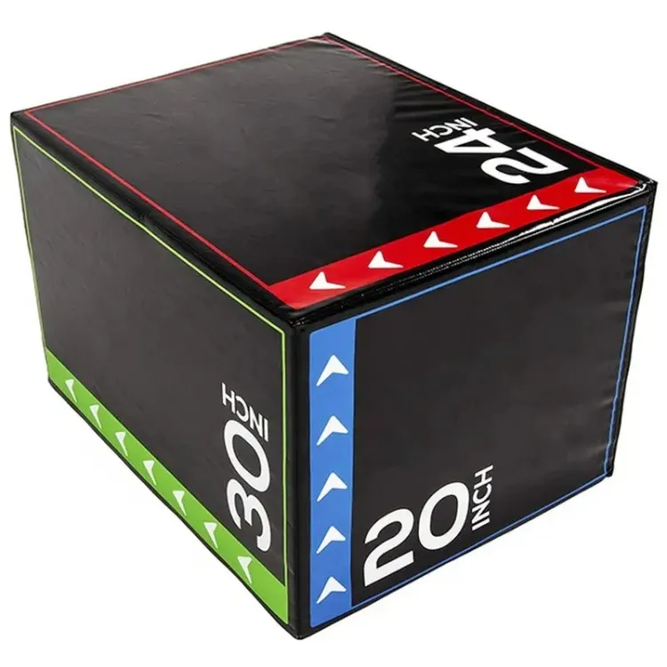 PVC Plyo Jumping Exercise Box Soft PVC Material for Effective Jump Training