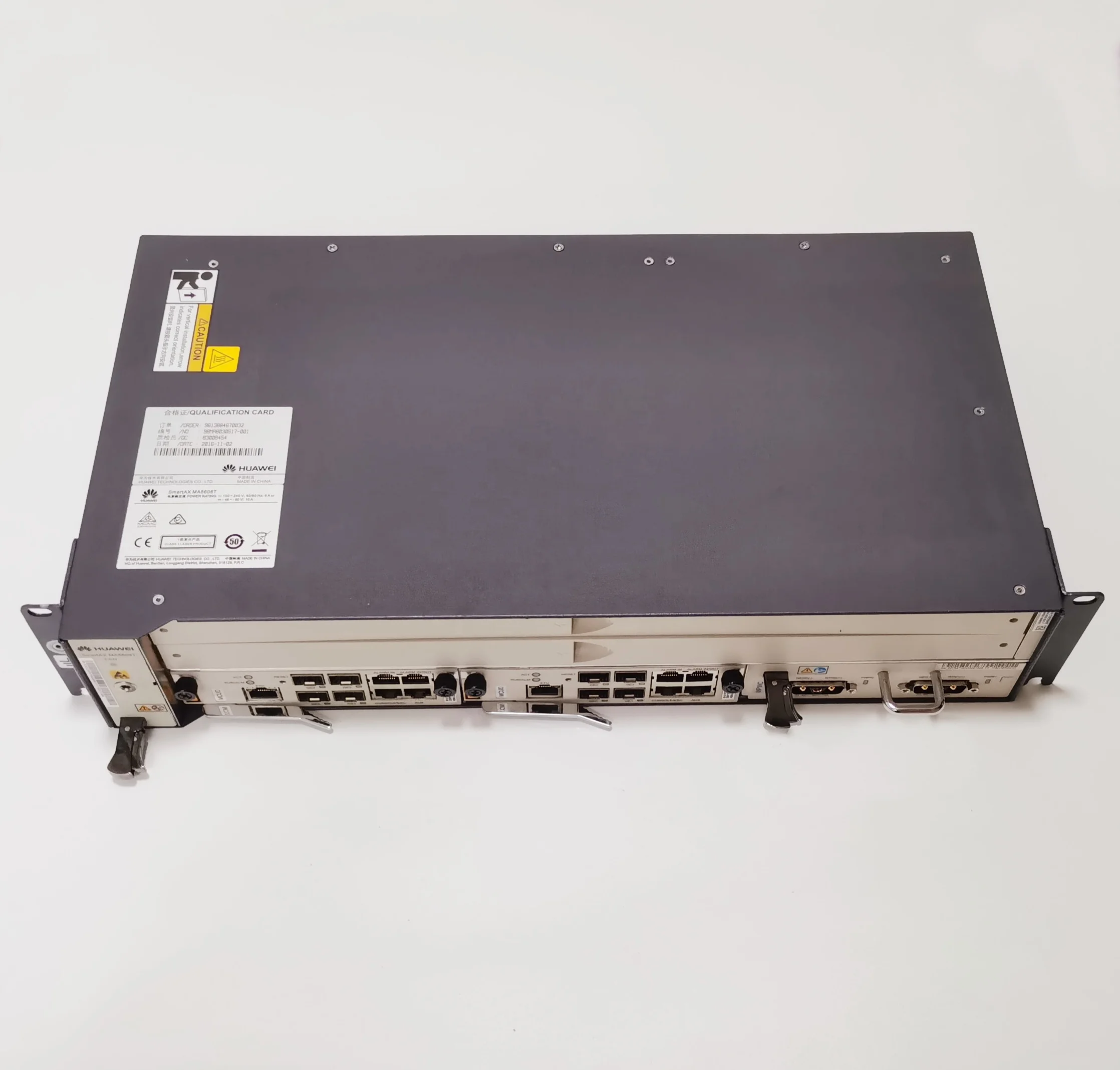 New original huawei OLT 5608t huawei MA5608T GPON EPON 1GE MCUD 10GE MCUD1 OLT MPWD MPWC GPBD GPFD