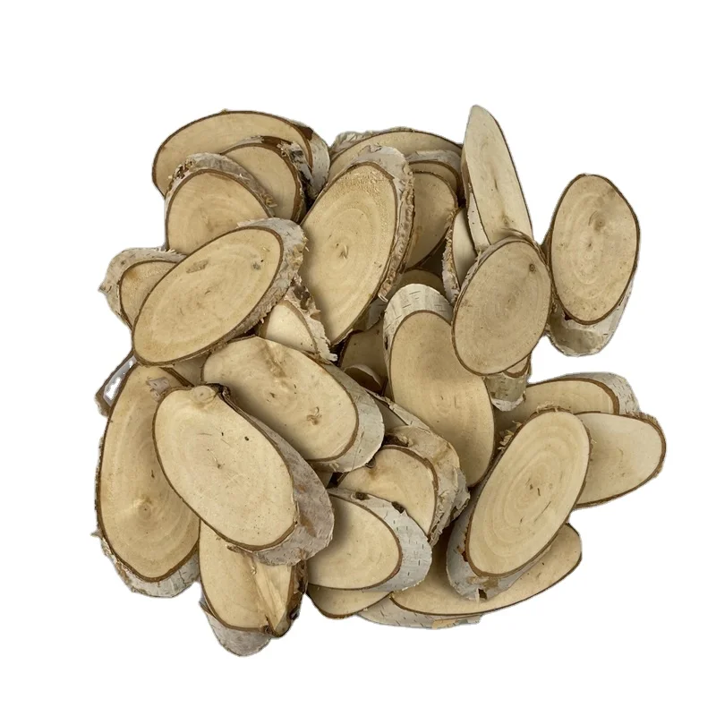 Wholesale Large Wood Slices for Crafts Unfinished Wood Slices
