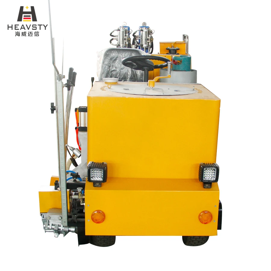 Reflective paint line highway city road driving type road marking truck pavement marking machine