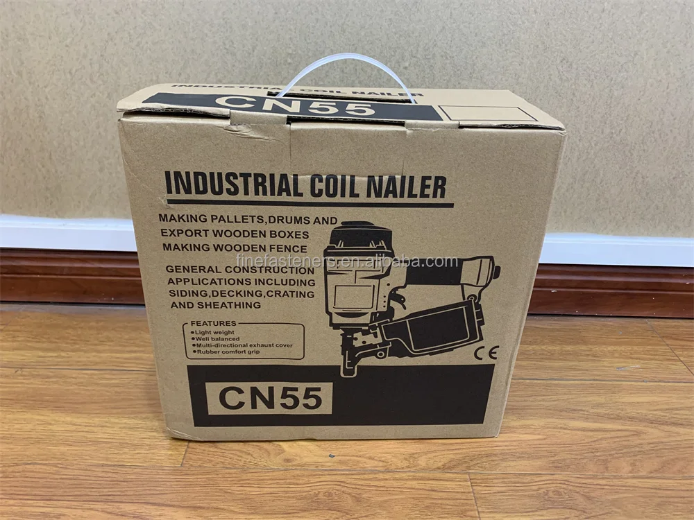 Factory direct sale pneumatic wire nail gun for wood  CN55 CN70 CN90