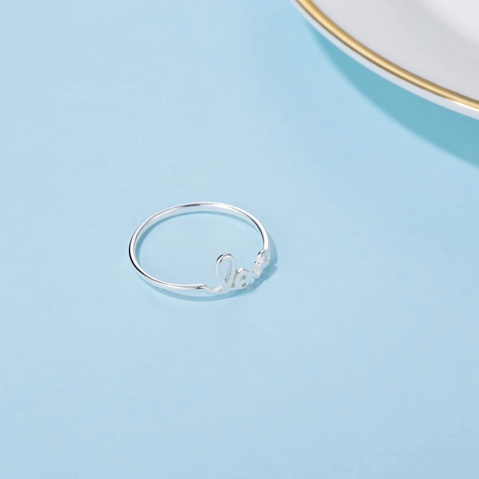 
Wedding Engagement Ring fashion rings jewelry women Girl Gift 925 Sterling Silver Rings 