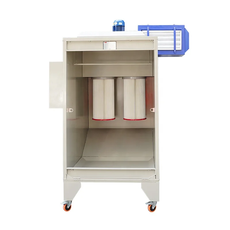 Small Powder Coating Spray Booth with filter Recovery