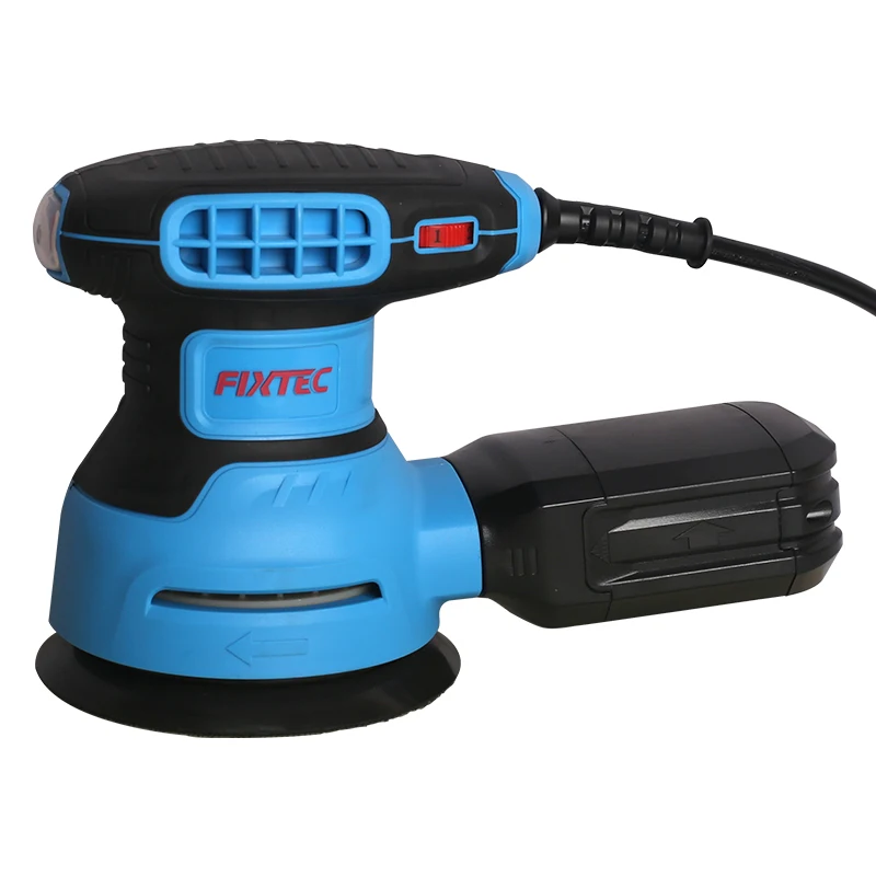 FIXTEC Powerful 5 Inch 350W Handheld Electric Random Orbital Sander Wood Sander With Sanding Paper Powertools