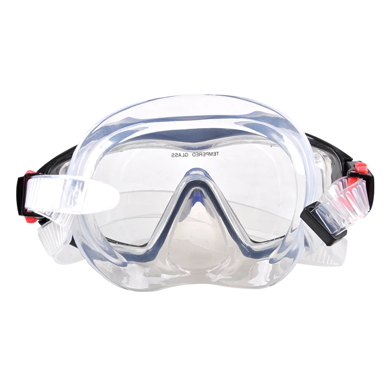 Anti-fog silicone material swimming diving mask equipment