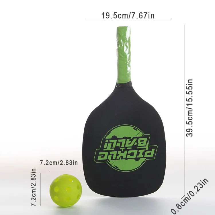 New High Quality Racket Customized Outdoor Wooden Beach Racket Pickle Paddle Ball Rackets Racquets Pickle Ball Set