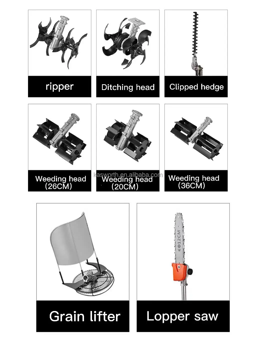 Hot Selling Garden Agricultural Household Lawn Mowerwith Sidepack Mower