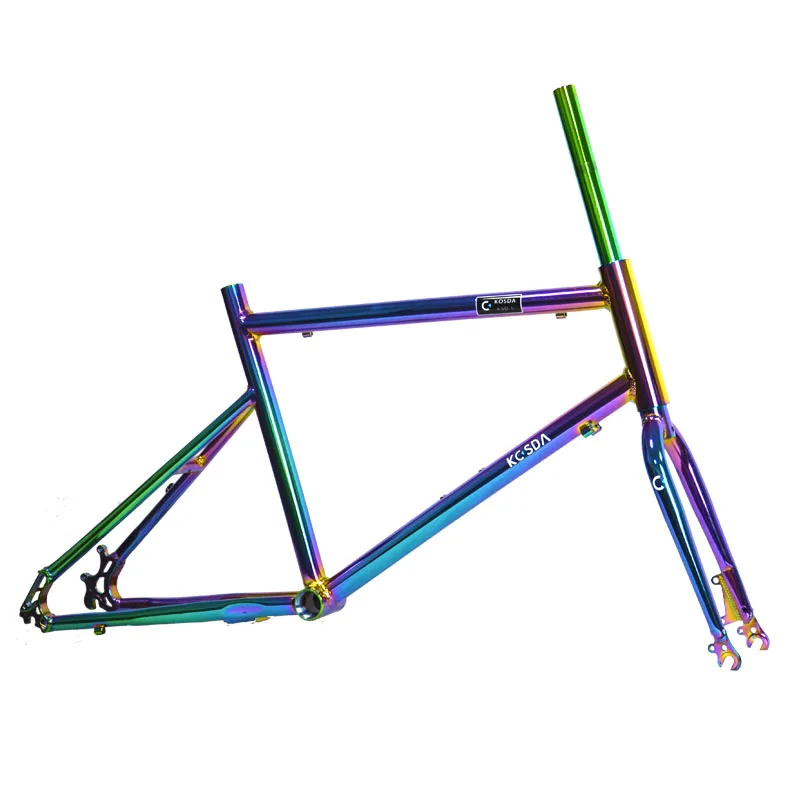 20-inch aluminum alloy road bicycle frame forklift Aluminum alloy frame small wheel diameter highway mini velo kosda