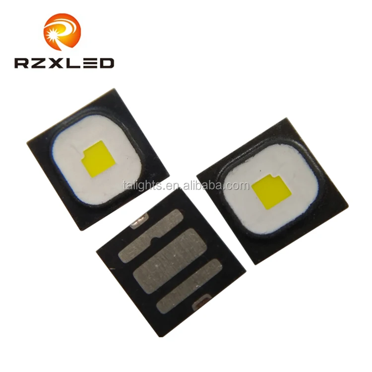 High Power 5W 3535 LED Black Flat LUW Red 620nm 630nm Yellow 588nm 590nm 593nm 595nm 5W Amber Diode For Car Bulb