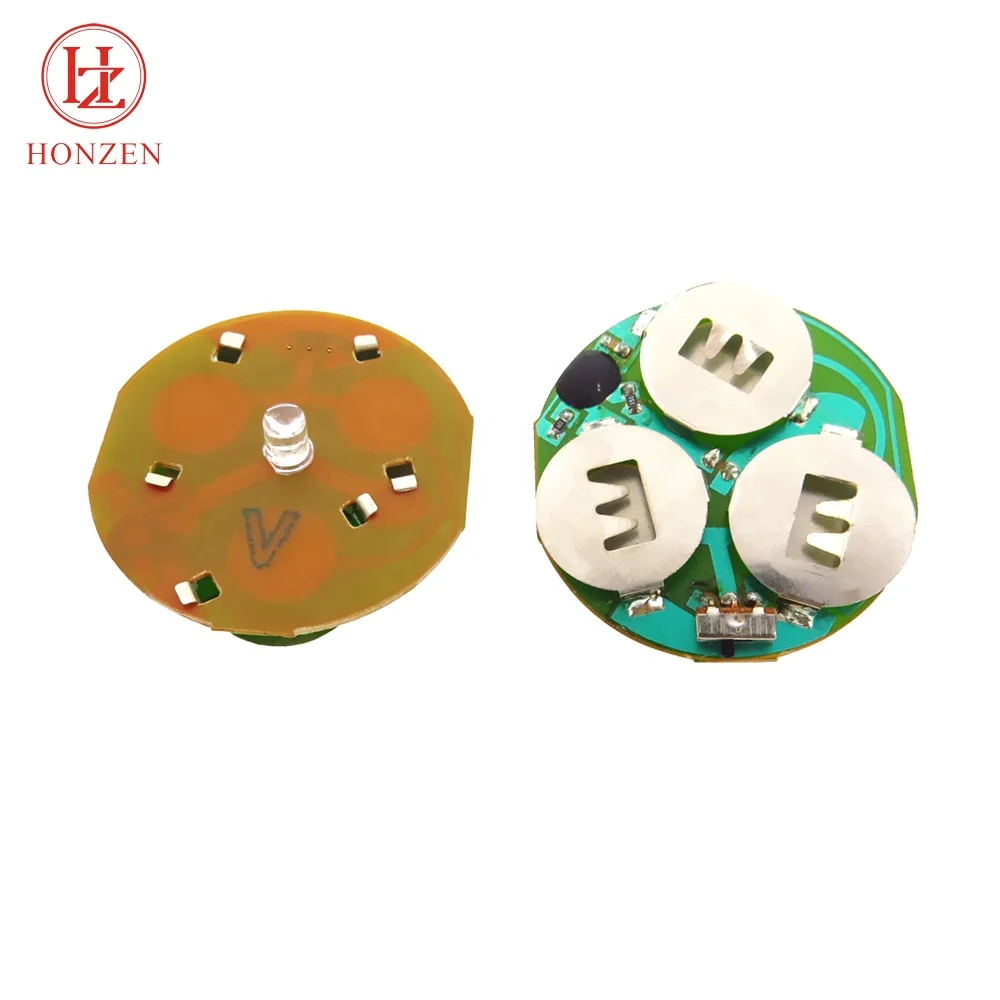 Fast Delivery Small Button Cell Battery Powered Led Flash Board Lights for Supermarket Shelf Pos