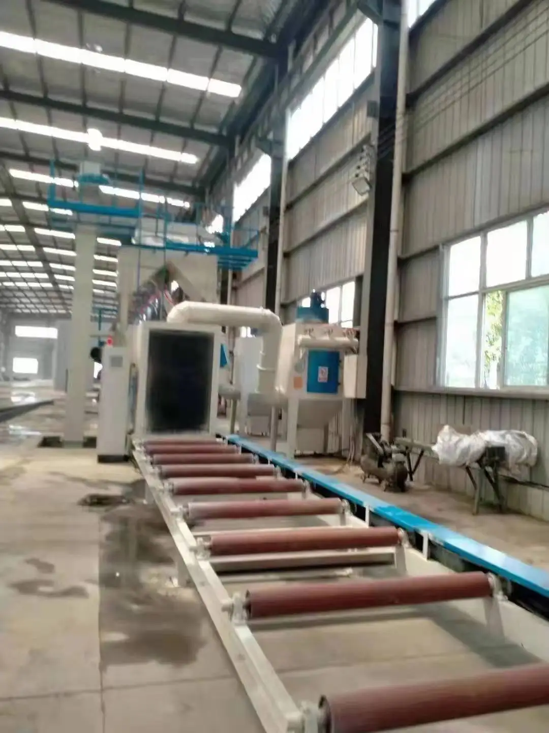 Batch Powder Coating Curing Oven for Steel Pipes Max Motor Power Time Warm Technical Air Sales Video Support Plant Walls Weight