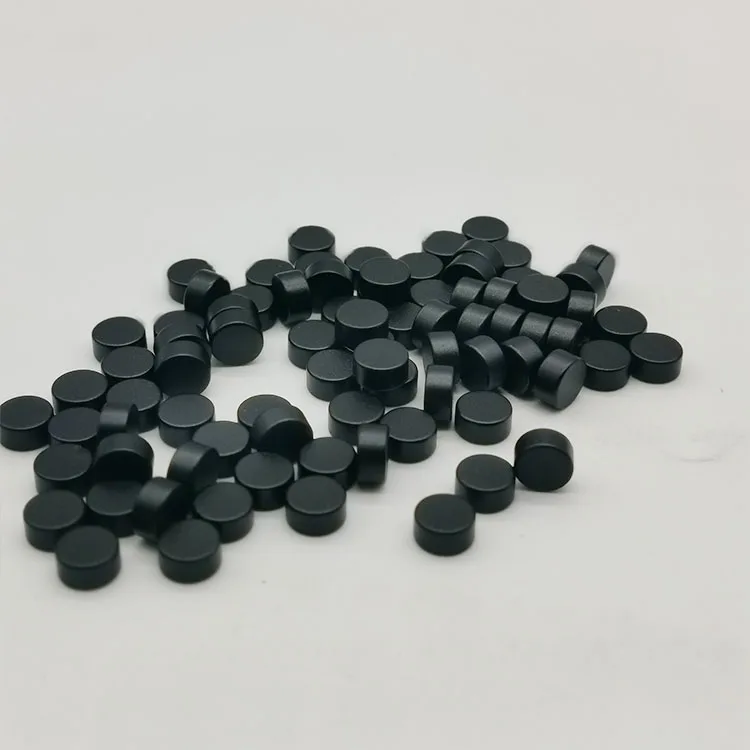 cheap neodymium magnet custom design black epoxy coated rare earth cylinder magnet