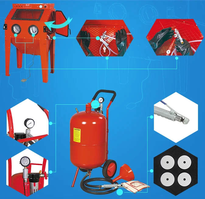 Dust Collector for sandblaster use