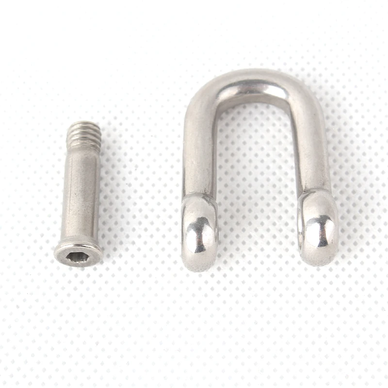 Hot Selling Stainless Steel Hardware Steel Shackle Good Quality Wide Body Sling Dee Shackle