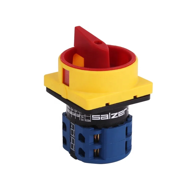 Salzer  SA16 P04M1 manual isolator switch OFF-ON padlock 3pole  (TUV,CE and CB Approved)