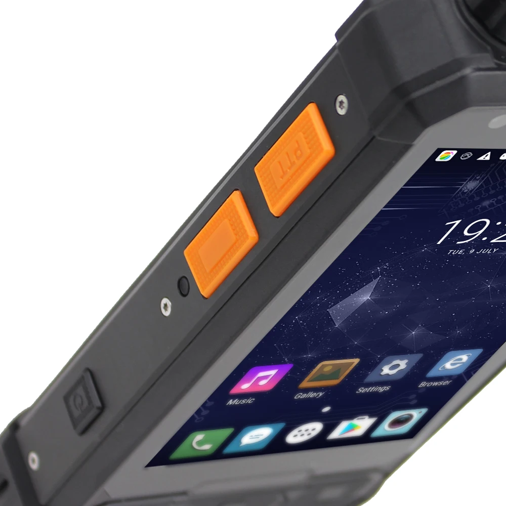 ANYSECU P1 4 inch DMR/UHF/VHF Two Way Radio 5W PTT 4G Rugged Cell Phone Network Commercial ham Radio