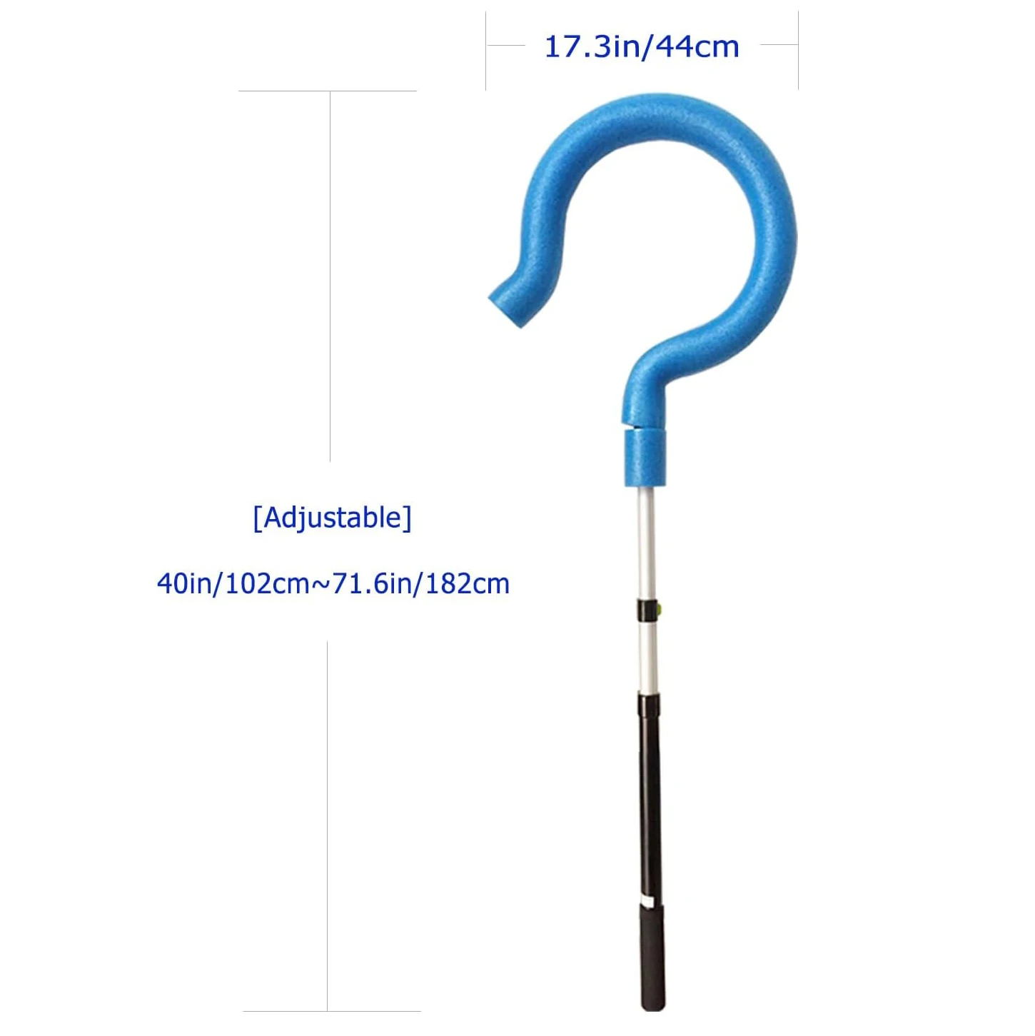 Custom 40inch to 72inch Aluminum Durable Lightweight telescopic pole Volleyball spike trainer