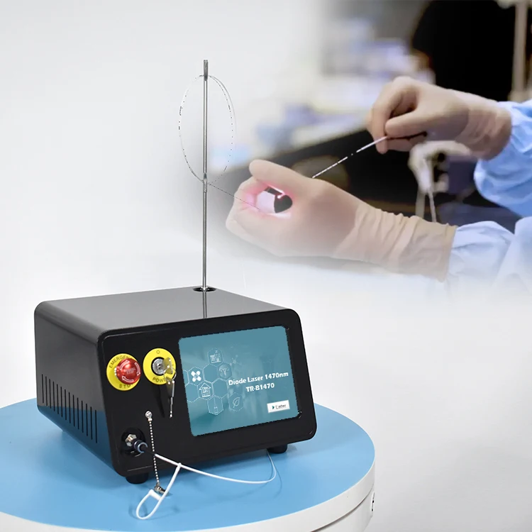 2024 hot sale 1470 nm diode laser evlt endovenous laser varicose varicose vein laser machine