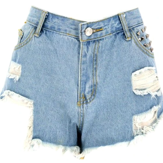 
Women jeans sexy and young regular summer and auturm hot selling high waisted hole large size hot pants shorts mini denim jeans 
