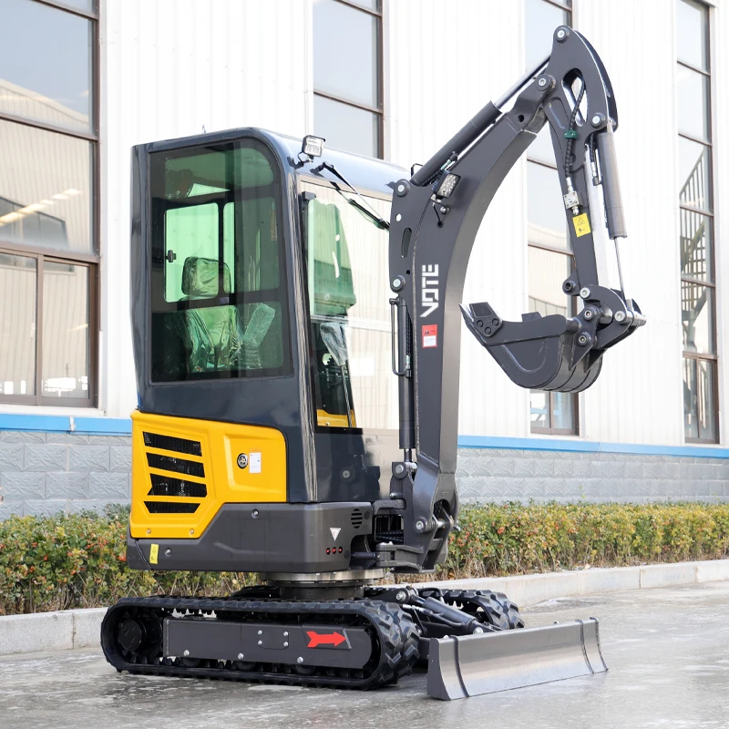 EPA/EURO Small Excavator mini Kubota Engine 1 ton 2 tons 3 tons Agricultural Orchard Multi functional Engineering Machine