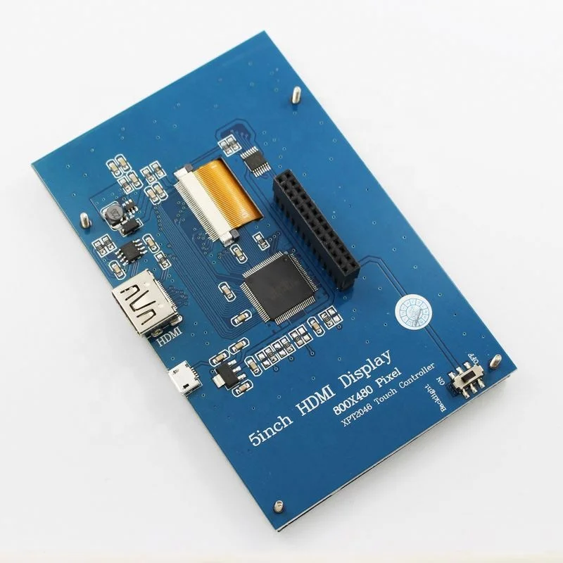 5 inch tft LCD screen Raspberry Pi special module Industrial module with touch screen