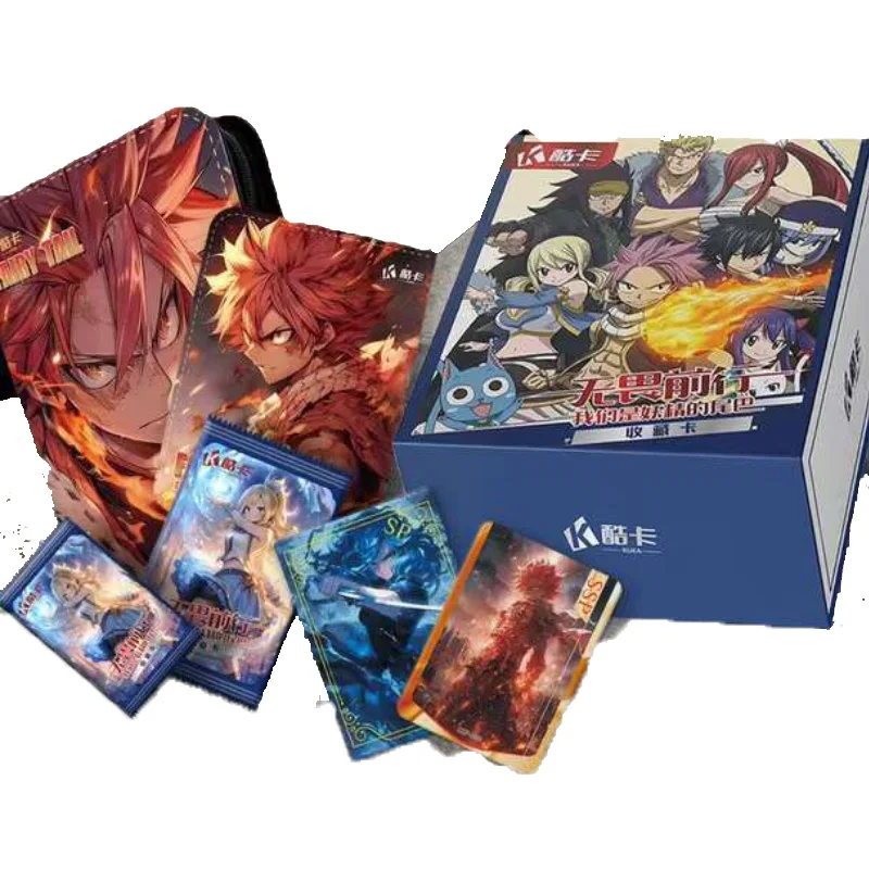 google japanese anime 36 box wholesale Kids Gift Natsu Dragneel Lucy Cards BF fairy tail collection card