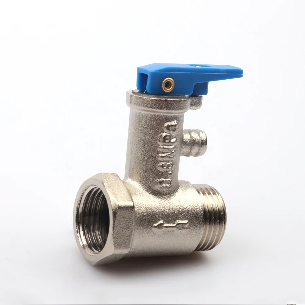 Non return function KWS pressure relief air heating system safety valve