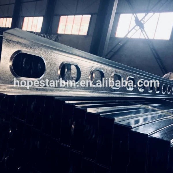 galvanized steel  perforated profiles for frame house